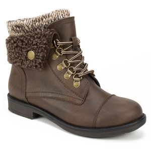 CLIFFS BY WHITE MOUNTAIN DOWNEY COMBAT BOOT 7 Brown